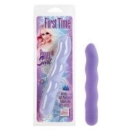 Vibrador de Lujo - First Time Power Swirl Púrpura