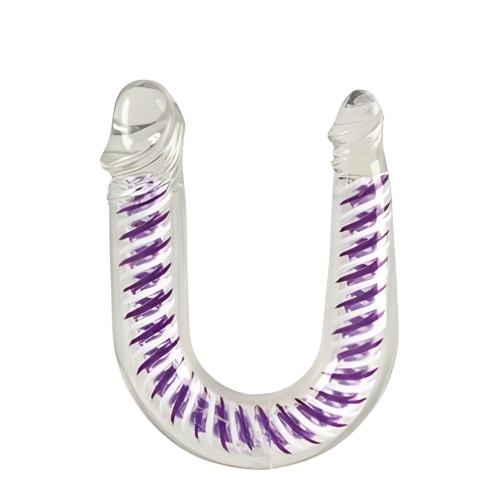 Art Deco U-Shaped Dong - Placer de Penetración Dual