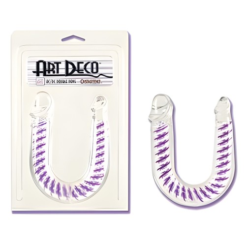 Art Deco U-Shaped Dong - Dual Penetrating Pleasure