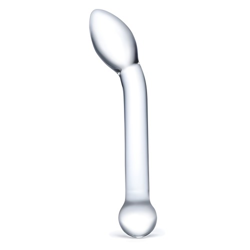 Glas 8 inches Slimline G-Spot Glass Dildo