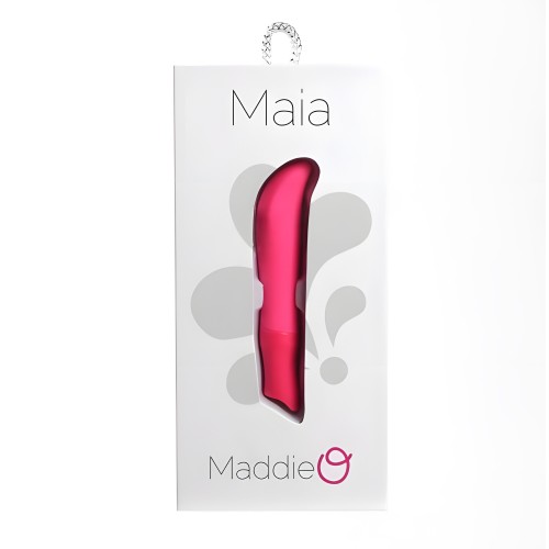 Maddie Rechargeable Silicone Bullet Vibrator Pink
