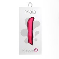 Maddie Rechargeable Silicone Bullet Vibrator Pink