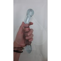 Dildo de Cristal Ribeteado Purple Rain