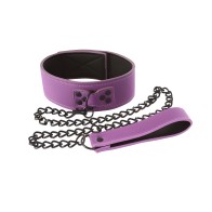 Collar de Bondage Lust Morado