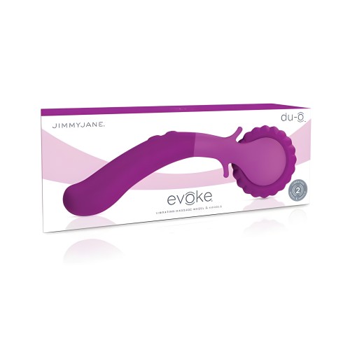 Jimmyjane Evoke Du-o Purple Vibrating Massage Wheel
