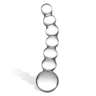 Dildo de Cristal Curvado - Elegante y Único