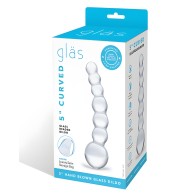 Dildo de Cristal Curvado - Elegante y Único