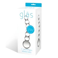 Dildo de Cristal Curvado - Elegante y Único