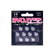 LR44 Batteries - 10 Pack