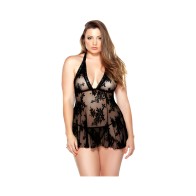 Conjunto Chic de Top Halter & Panty