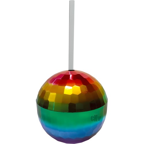 Rainbow Disco Ball Cup - Fun Design