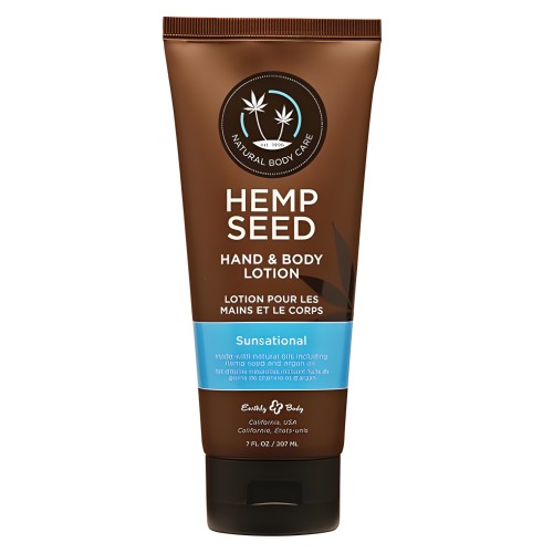 Earthly Body Hemp Seed Lotion