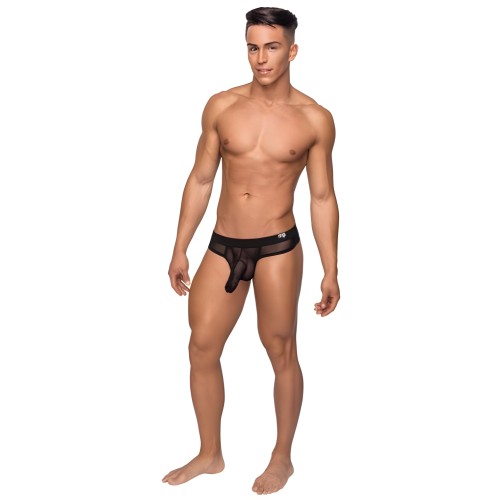 Male Power Hoser Thong Negro S/M