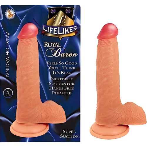 Lifelikes Royal Baron 5in - Dildo Realista