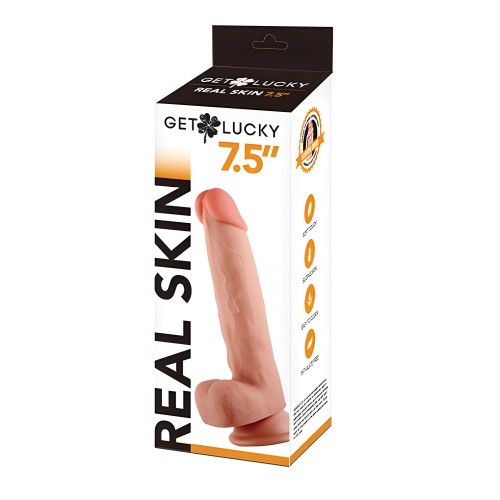 Get Lucky Dual-layer Dong 7.5" - Realistic Feel