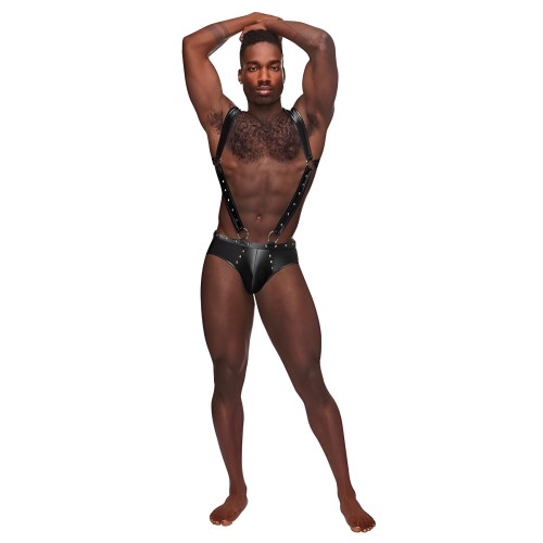 Mp Fetish Uranus Jock Brief Black L/XL
