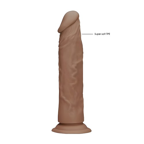 Dildo Realista Real Rock - 7" - Mocha