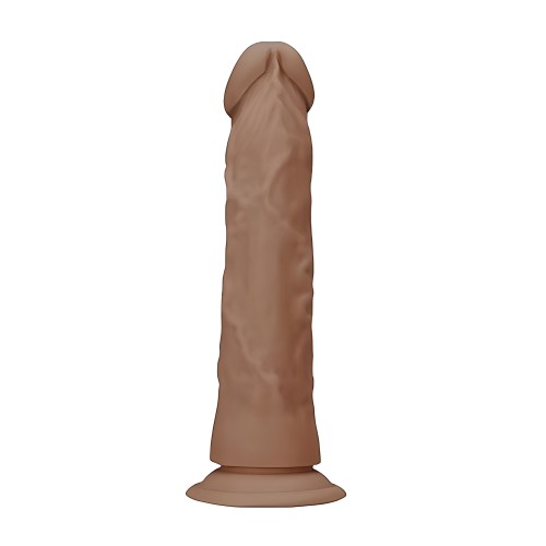 Real Rock Realistic Dildo - 7" - Mocha