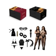 Calendario de Caja de Lencería y Juguetes Shots Le Desir 8 Días Tamaño Reina