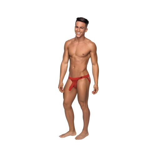 Jock Red Sm Male Power Hoser Hose