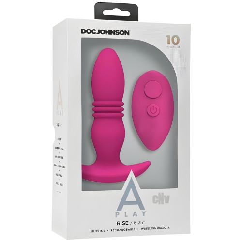 A-play Rise Plug Anal Recargable Con Control Remoto
