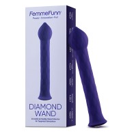 FemmeFunn Diamond Wand - Exquisite Pleasure