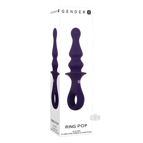 Gender X Ring Pop Vibrating Plug
