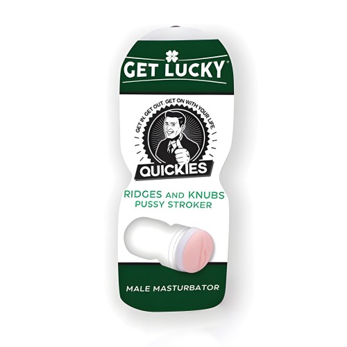 Get Lucky Quickies Ridges And Knubs Masturbador Masculino