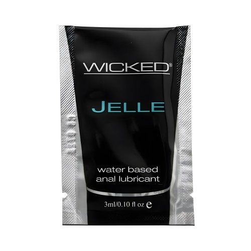 Lubricante Wicked Jelle - Besable y de Larga Duración