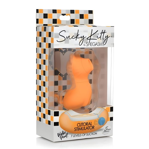 Shegasm Sucky Kitty Orange