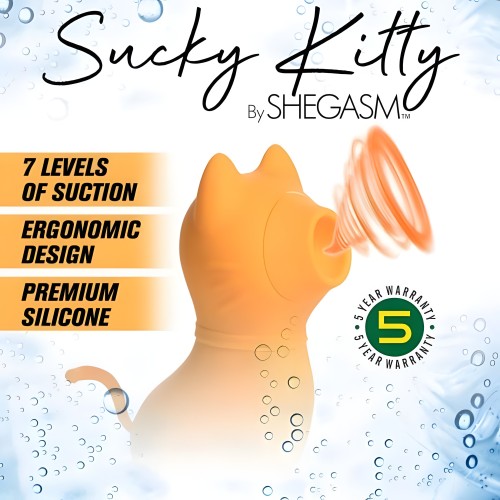 Shegasm Sucky Kitty Orange