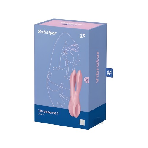 Satisfyer Threesome 1 Pink - Versatile Vibrator