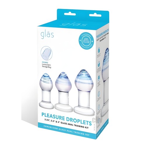 Kit de Entrenamiento Anal Amethyst Rain - Claro