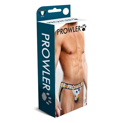 Prowler White Paw Jock - Bold and Supportive