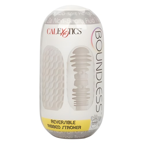 Reversible Ribbed Stroker for Unique Sensations