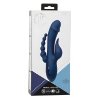 Vibrador Iii Triple Orgasm Azul Marino