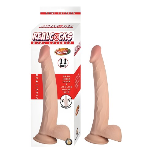 Realcocks Dual Layered Dildo for Lifelike Pleasure