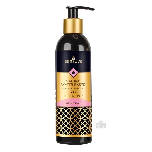 Lubricante Natural a Base de Agua Algodón de Azúcar 8oz