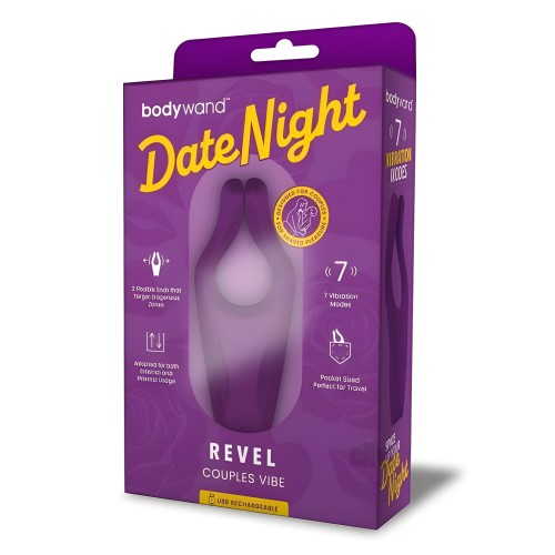 Copa de Noche de Cita Bodywand Revel Púrpura