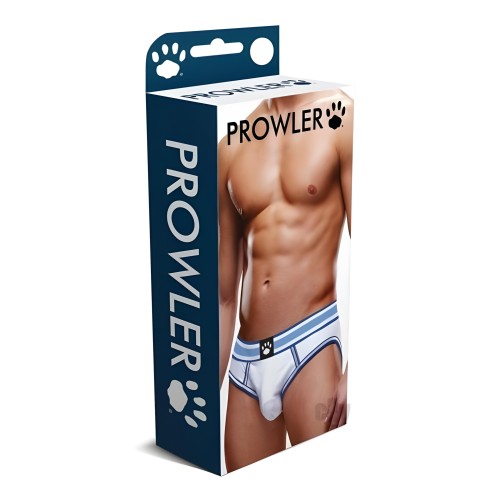 Prowler Open Briefs - White/Blue