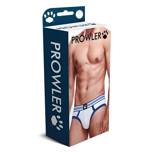 Prowler Brief - Blanco/Azul - Talla M