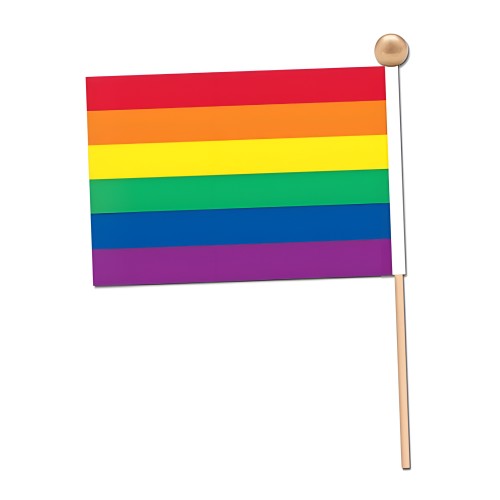 Vibrant Rainbow Pride Flag
