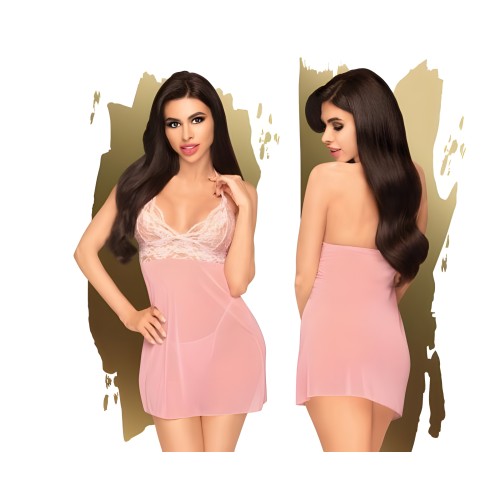 Bedtime Story Mini Dress - Romantic Allure