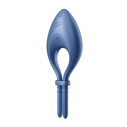 Vibrador de Anillo Satisfyer Bullseye - Azul