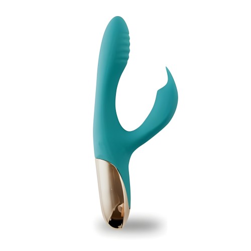 Vibrador Conejo Flexible Skyler - Verde