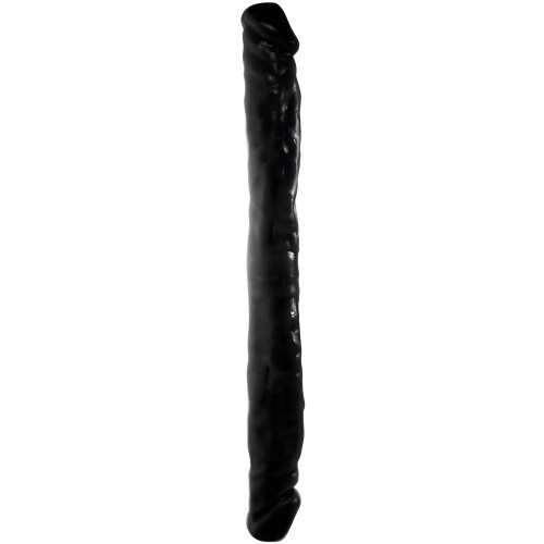 Eighteen Double Ended Dildo Black Kinx