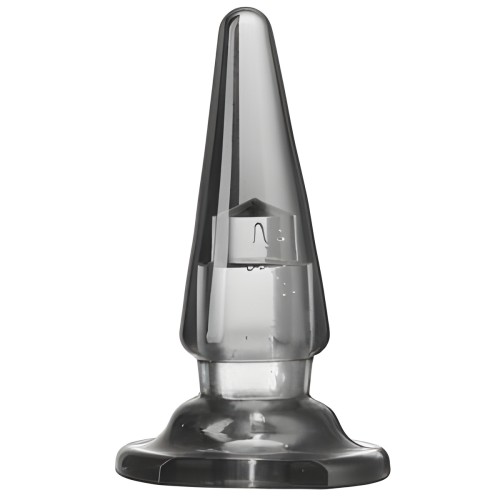 Cloud 9 Big Anal Plug - Clear Gray