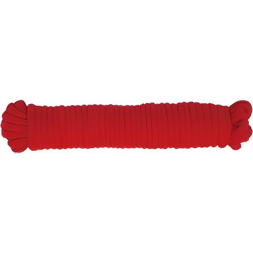 Cuerda de Bondage Suave 33 pies Roja
