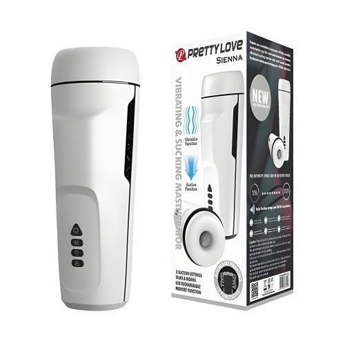 Masturbador Vibrante y Succionador Pretty Love Sienna