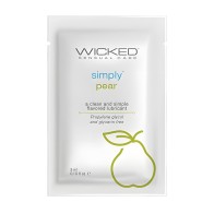 Lubricante a Base de Agua Wicked - Sabor Pera
